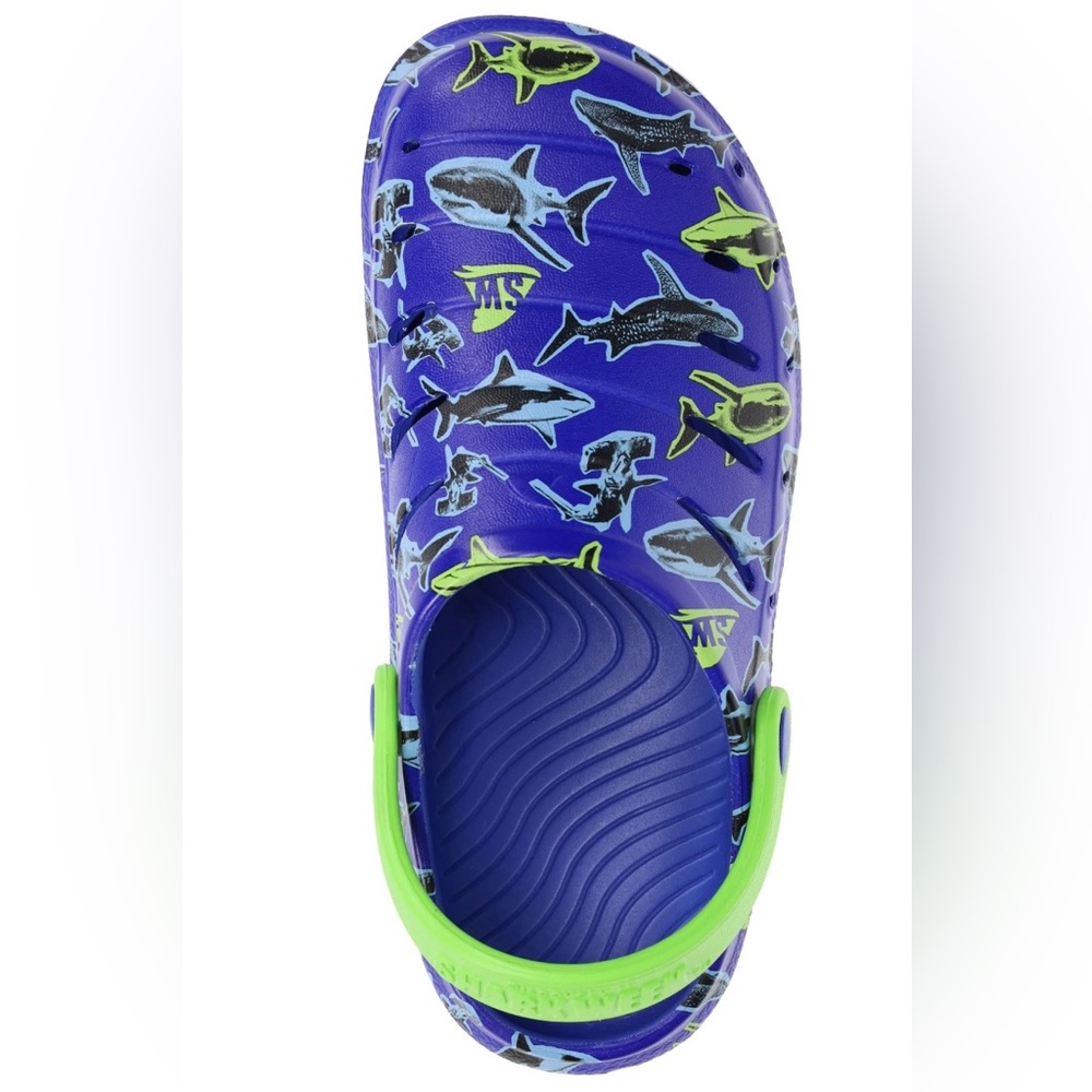 Shark Ocean Swivel Strap Boys Clogs